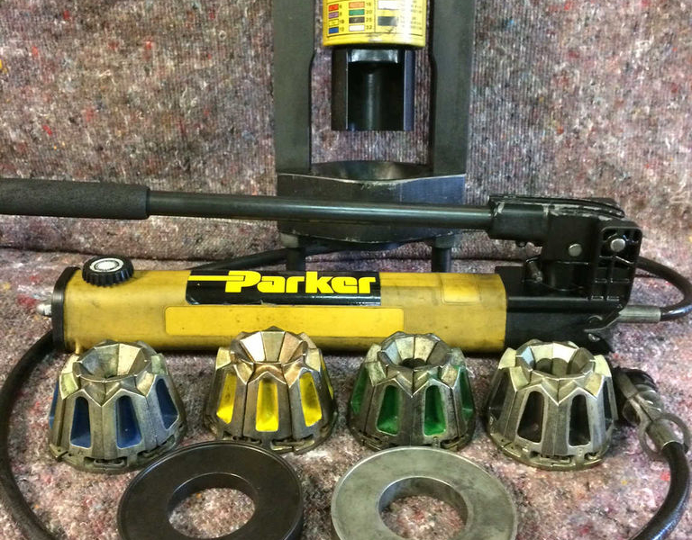 Parker hydraulik slangepresse - Multimontøren