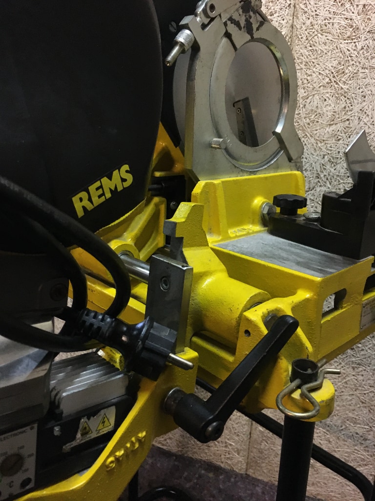 REMS SSM 160R PVC rør svejsemaskine - Multimontøren
